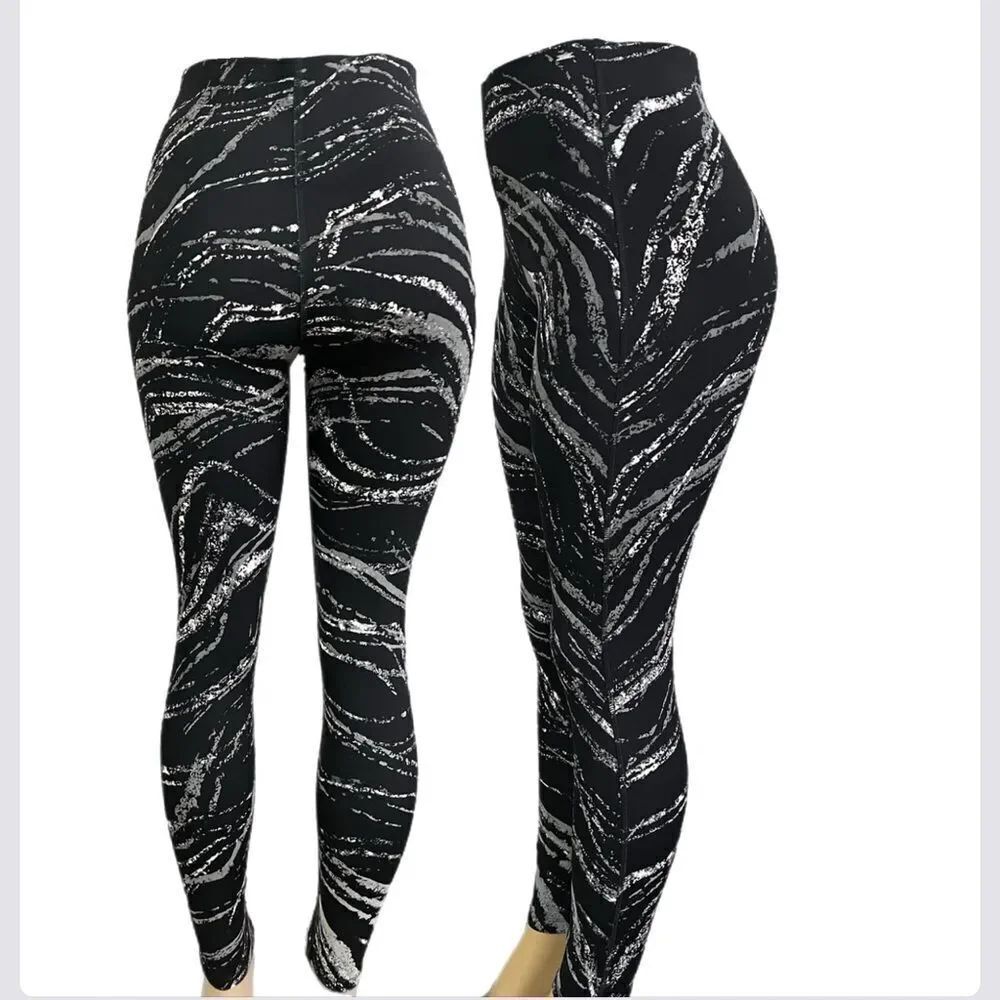 Victoria’s Secret Pink Active Compression V Legging High Waist Full Length black